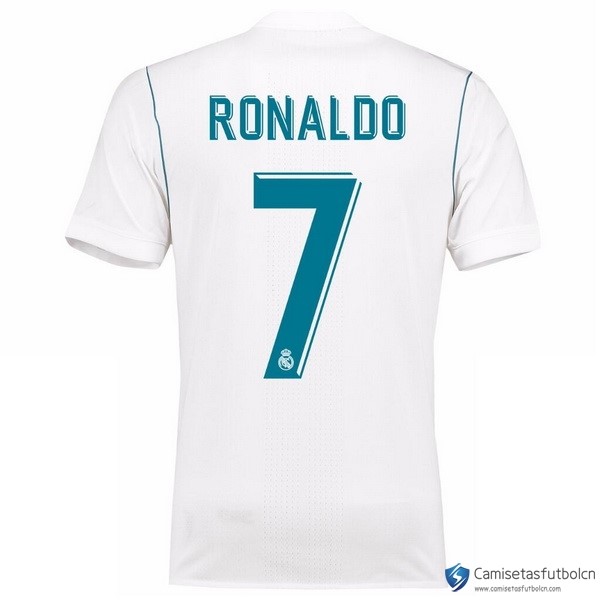 Camiseta Real Madrid Primera equipo Ronaldo 2017-18